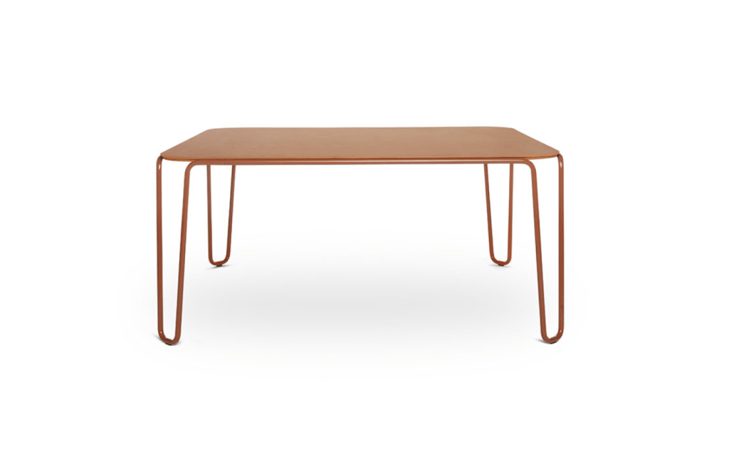 First a unique table designed by Baldessari e Baldessari
